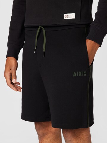 ARMANI EXCHANGE Regular Broek in Zwart