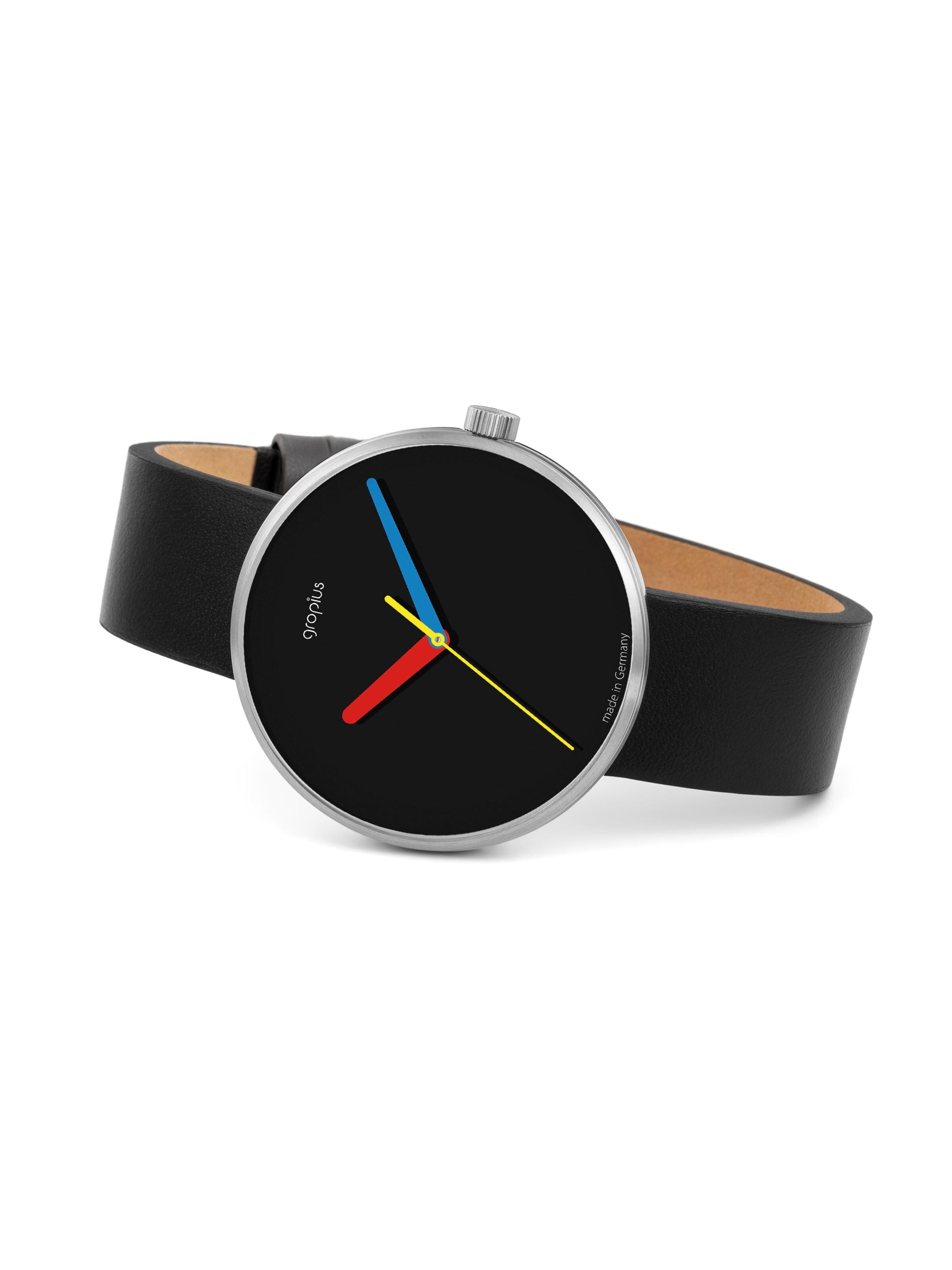 WALTER GROPIUS Analog Watch 'SIMPLEX' in Black