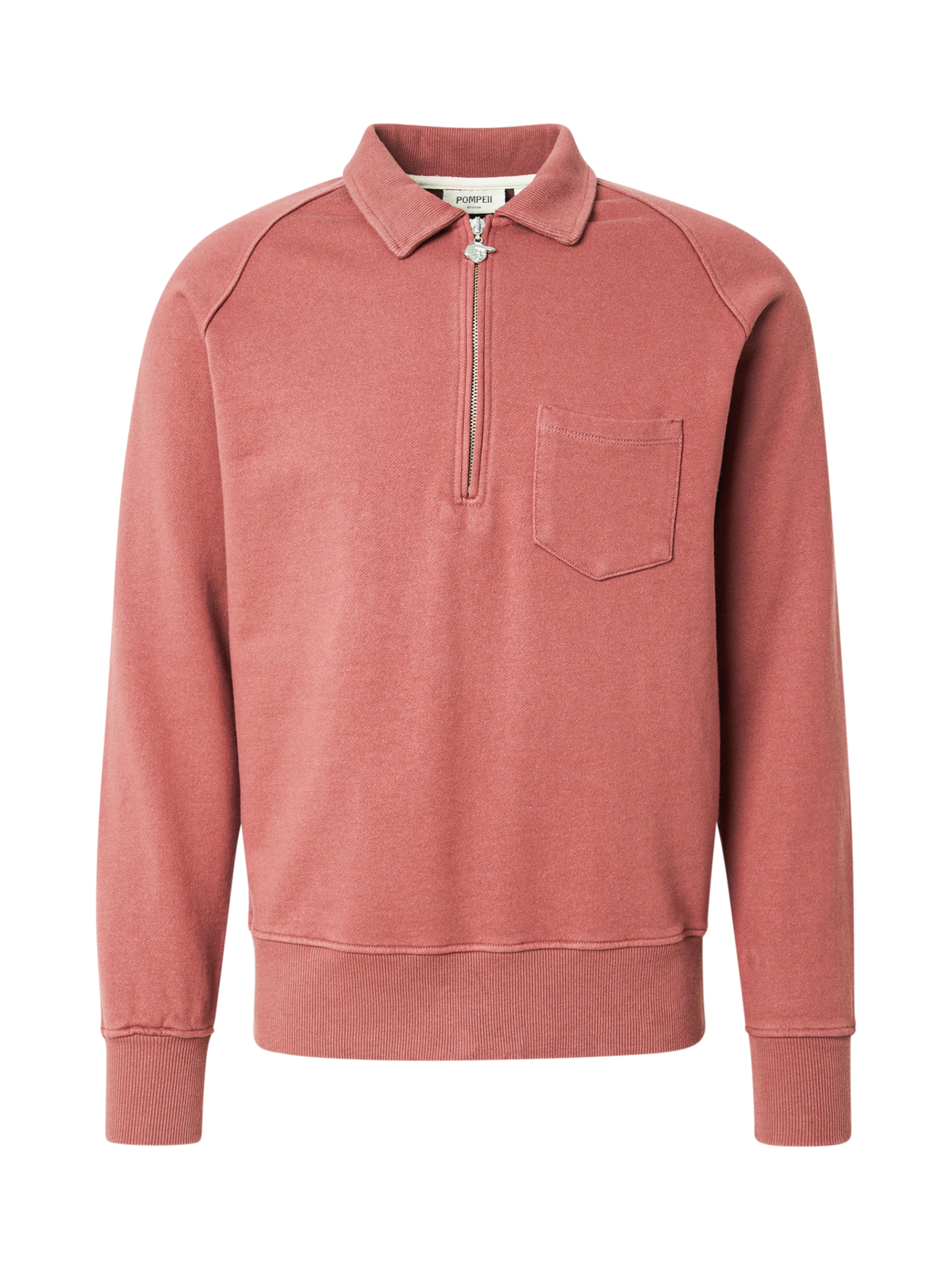 POMPEII Mikina 'FUDGE' - Hnedá: predná strana