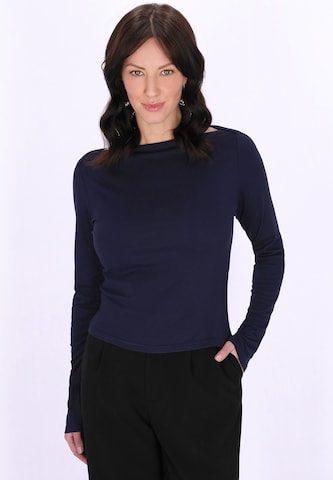 usha BLACK LABEL - Camiseta en azul: frente