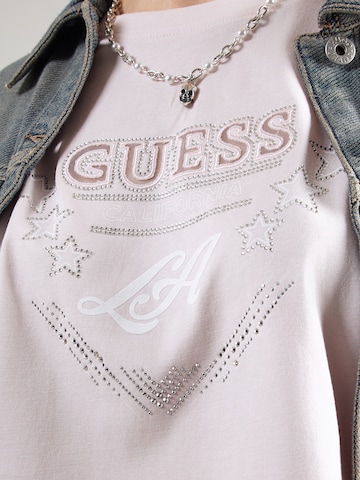 GUESS - Camiseta 'LA STARS' en rosa