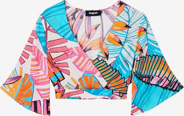 Desigual Blouse 'Landes' in Wit: voorkant