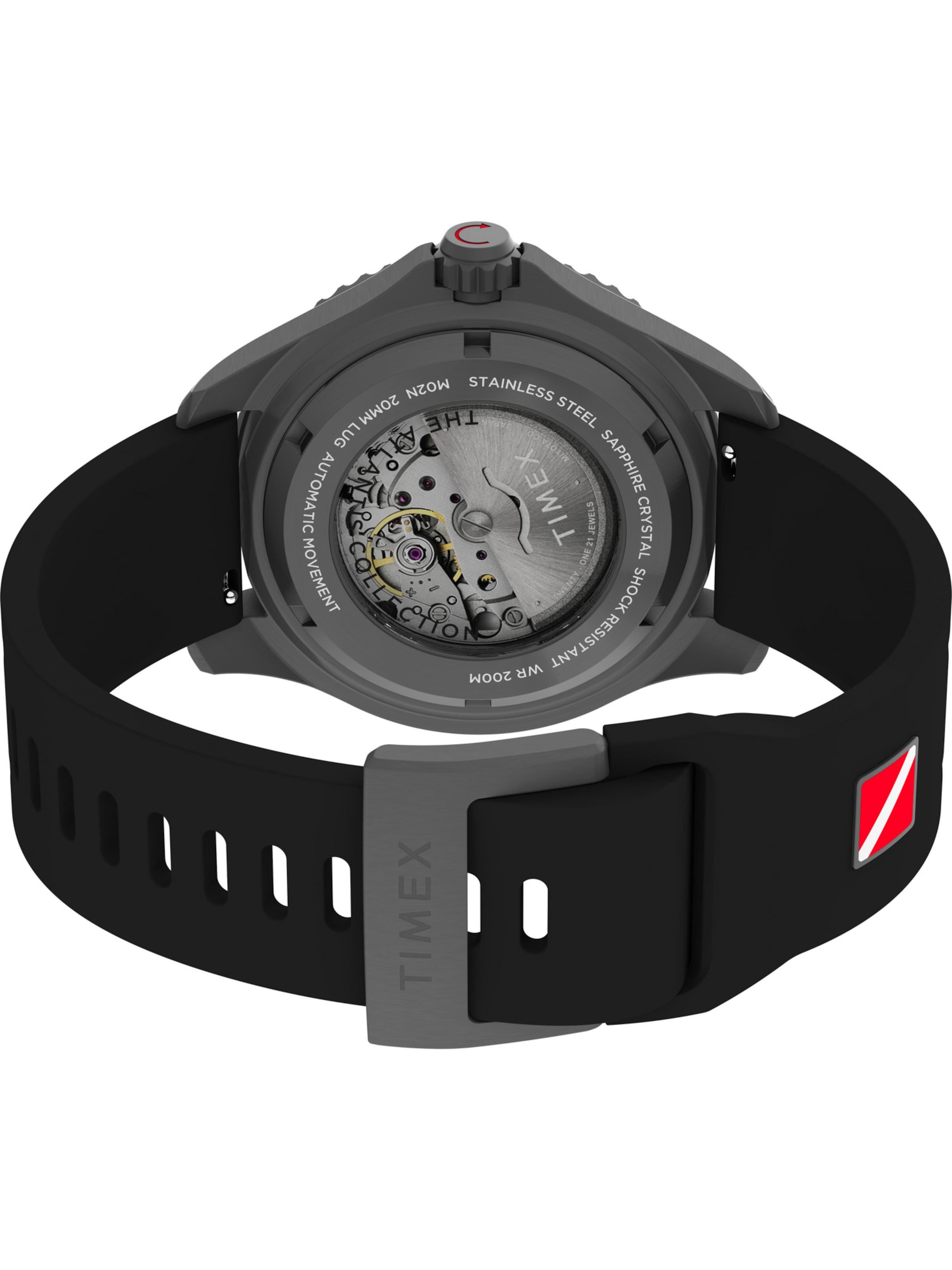 TIMEX Analog Watch 'Deep Water' in Black