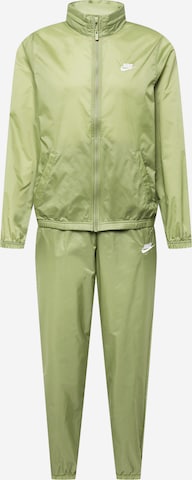 Nike Sportswear Sweat suit in Green: front