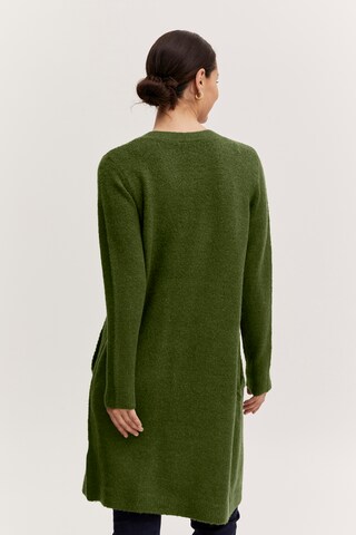 b.young Knit Cardigan in Green