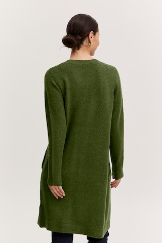 b.young Knit Cardigan in Green