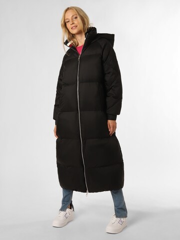 TOMMY HILFIGER Winter Coat in Black: front