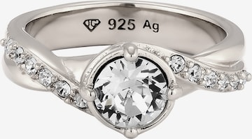 Bague 'Kristalle' ELLI en argent : devant