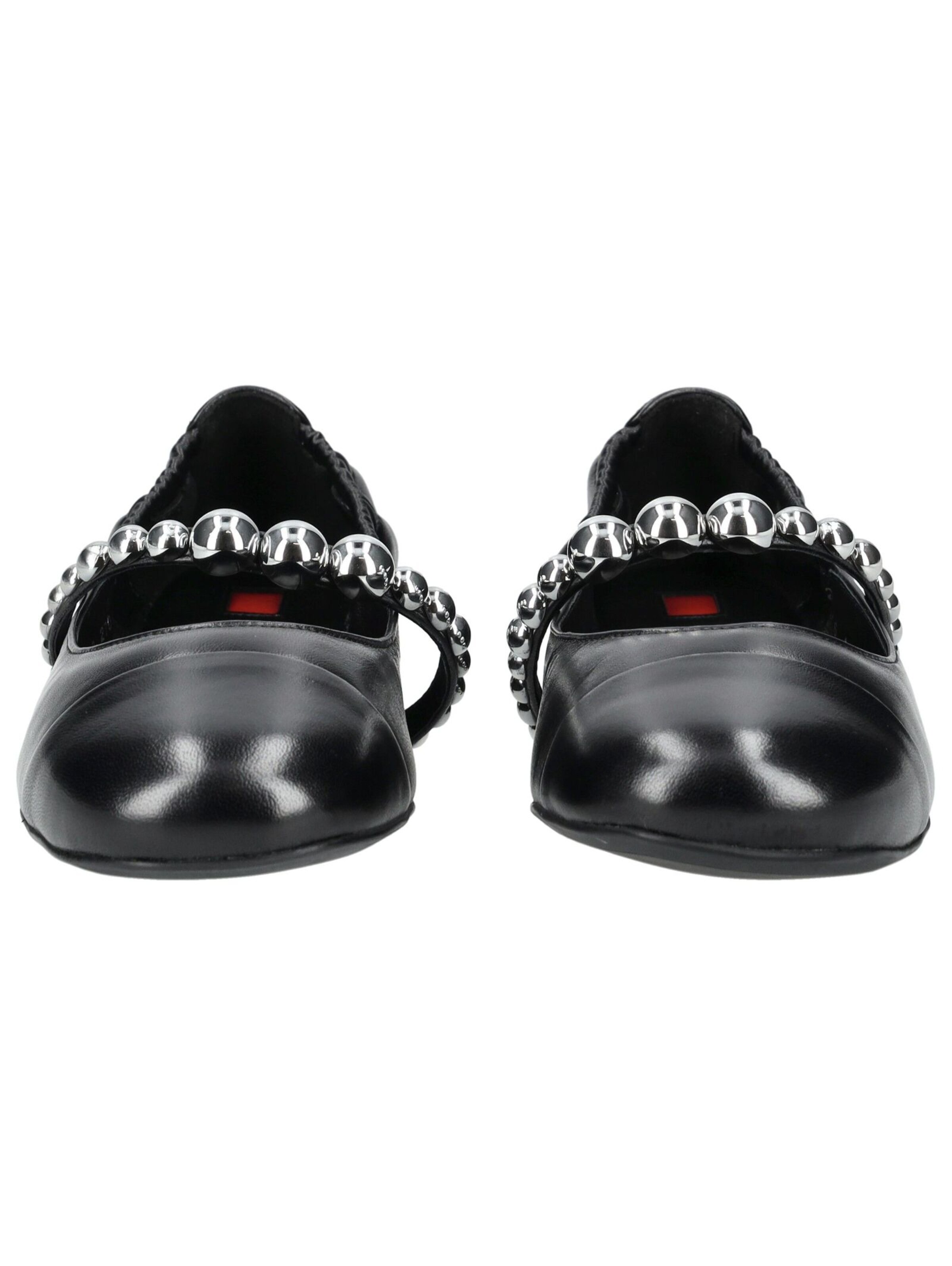 Högl Ballerina met riempjes in Zwart