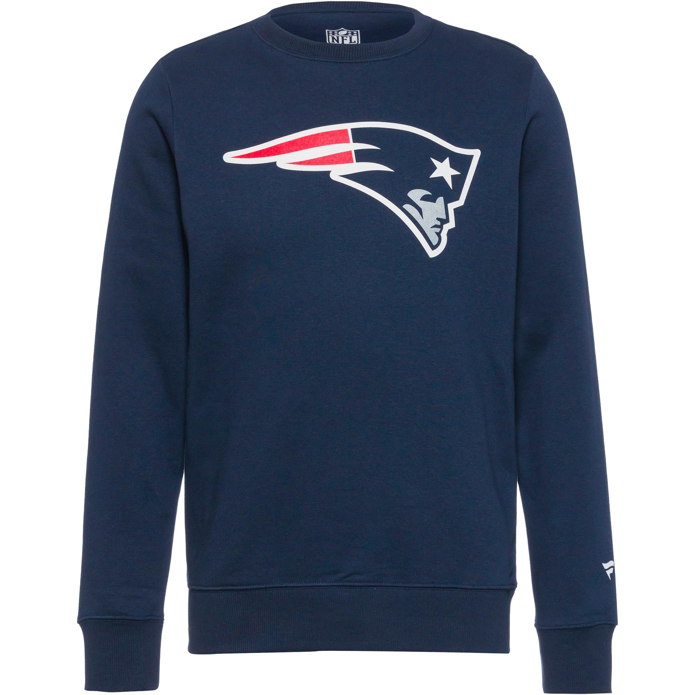 Fanatics Sweatshirt 'New England Patriots' in Blue: front
