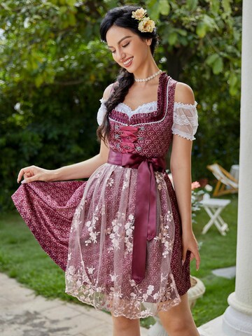 Yesfashion Dirndl in Red