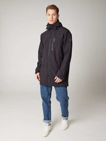 PROTEST Winterjacke 'PRTWOODARD' in Schwarz: Vorderseite