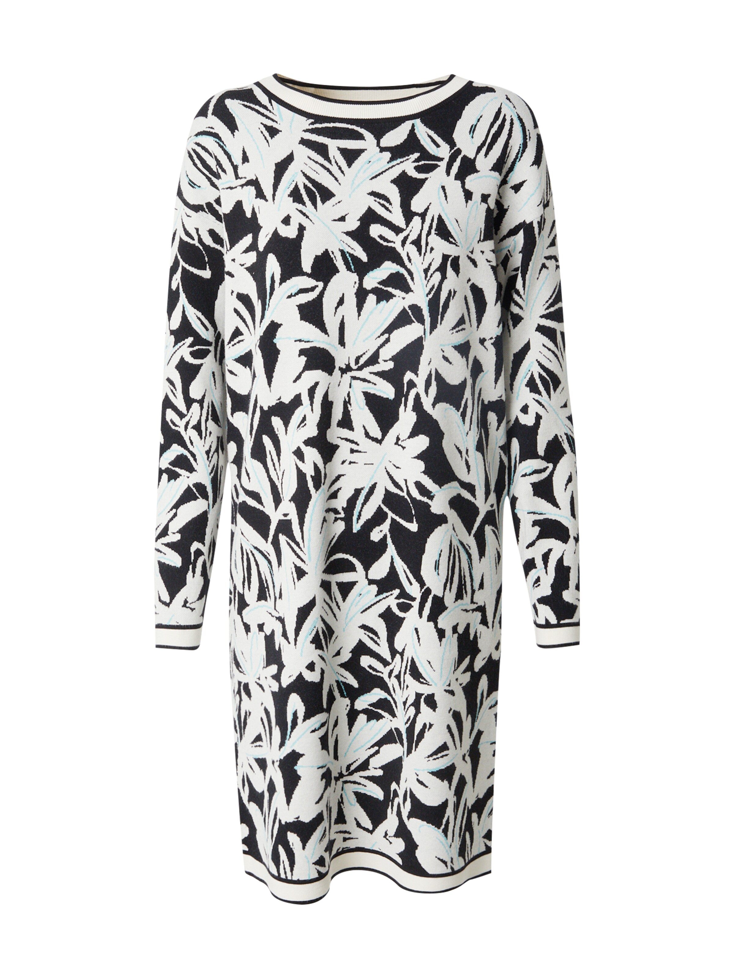 s.Oliver BLACK LABEL Pletené šaty - Čierna: predná strana