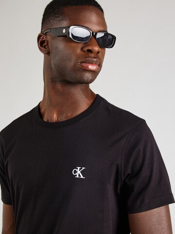 Regular fit Maglietta 'Essential' di Calvin Klein Jeans in nero