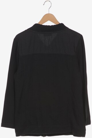 Ulla Popken Sweatshirt & Zip-Up Hoodie in XL in Black
