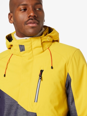 KILLTEC - Chaqueta de montaña en amarillo