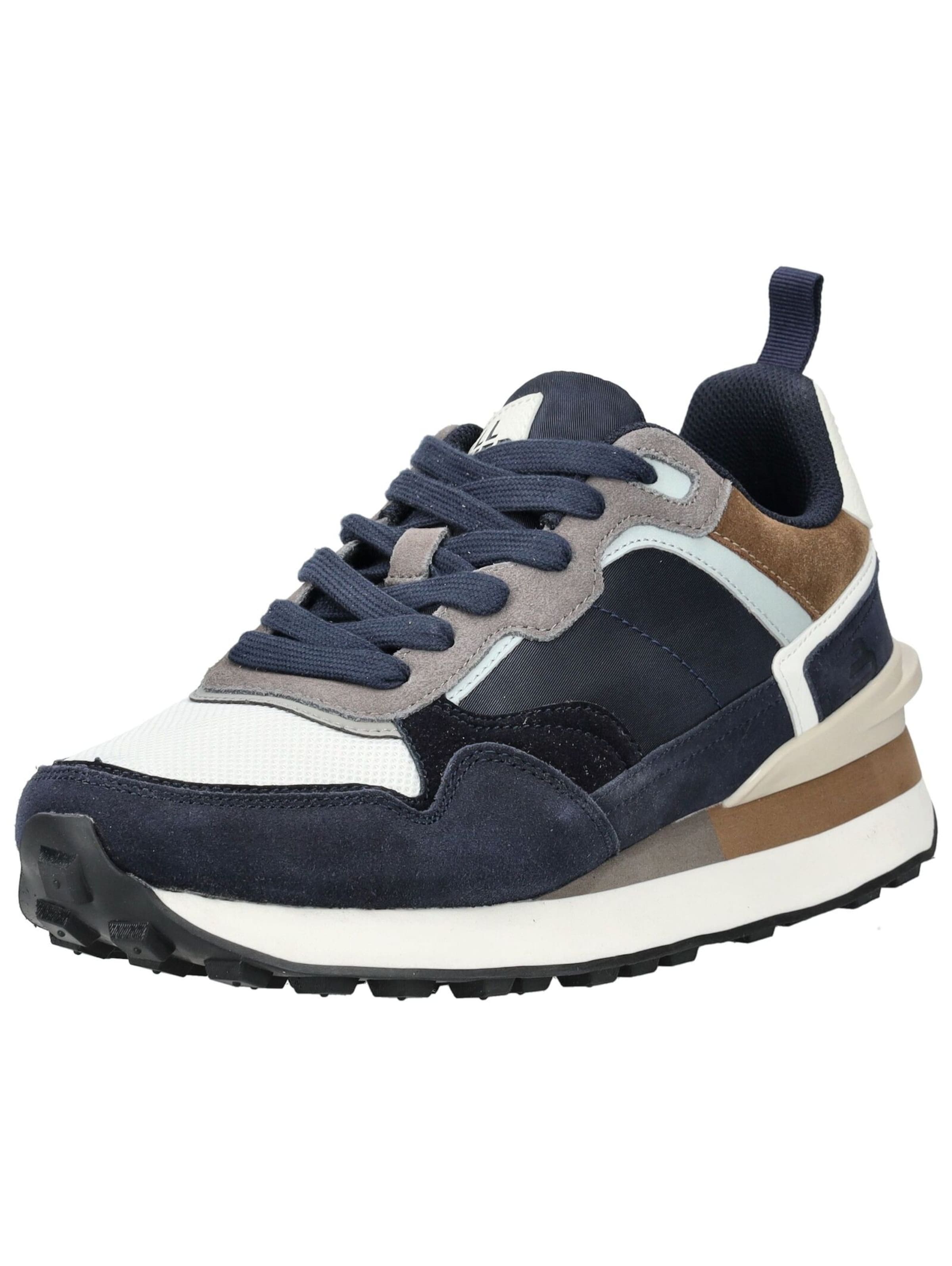 Sneaker bassa di BULLBOXER in blu: frontale