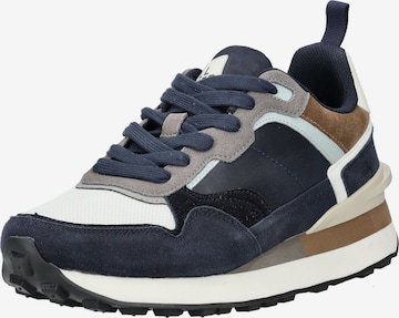 Sneaker bassa di BULLBOXER in blu: frontale