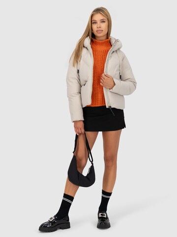 Alife and Kickin Winter jacket 'Muriel' in Beige