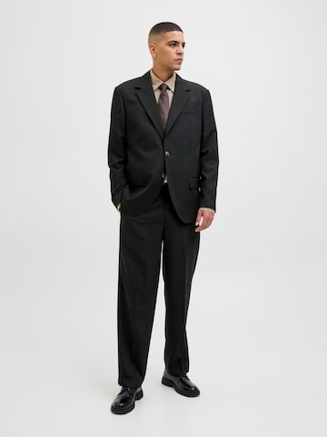 Regular Costum 'JPRFRANCO' de la JACK & JONES pe negru: față