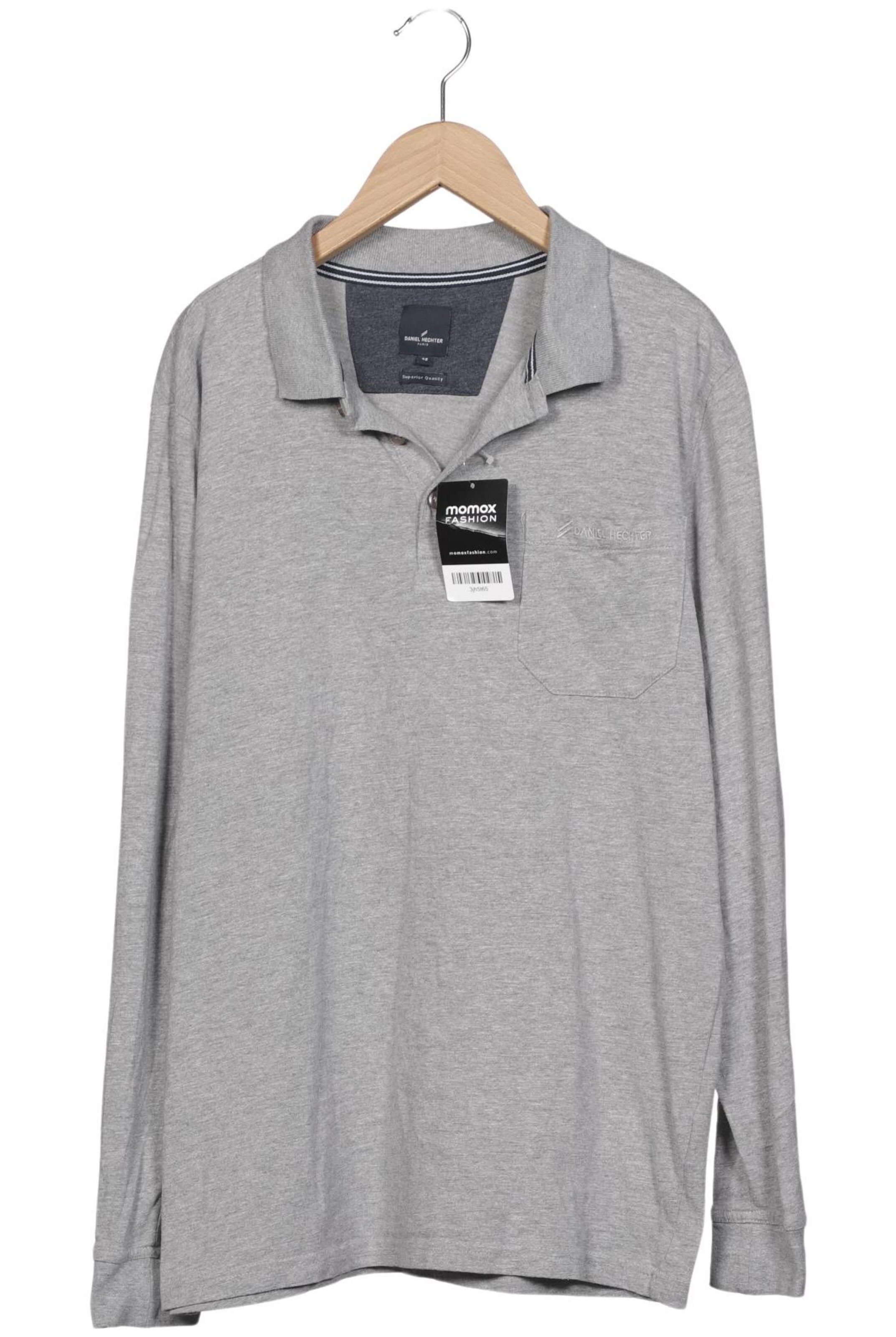 HECHTER PARIS Shirt in M in Grey: front