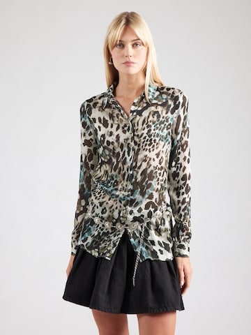 Camicia da donna 'CLOUIS' di GUESS in marrone: frontale