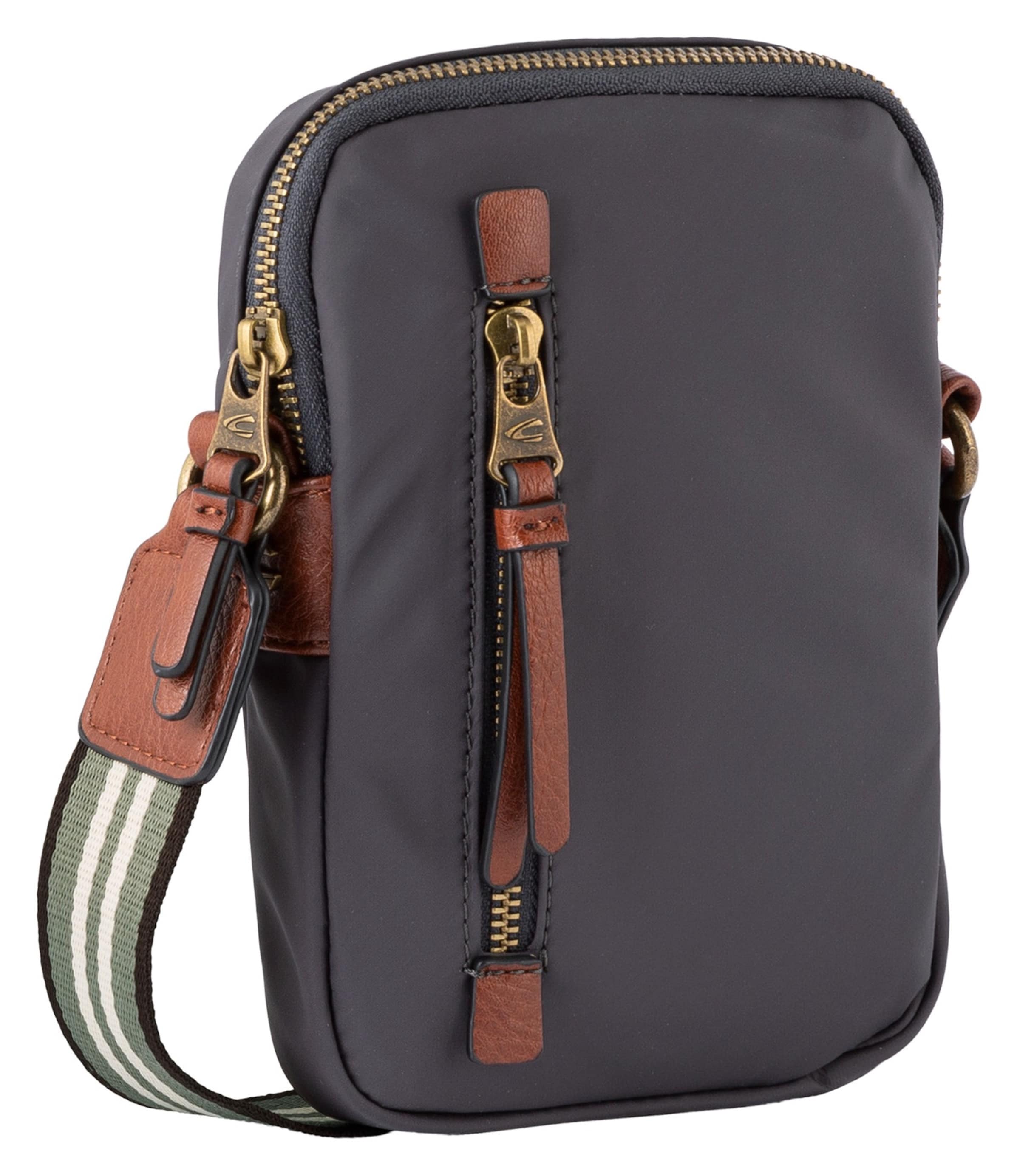 CAMEL ACTIVE Umhängetasche 'Bari' in Grau: Vorderseite