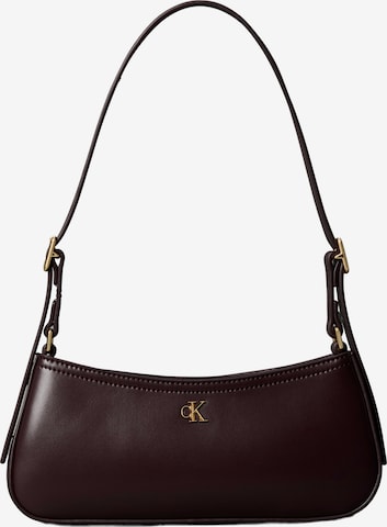 Sac bandoulière Calvin Klein en rouge : devant