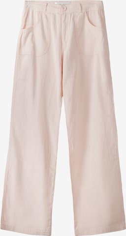 Bershka Kalhoty – pink: přední strana