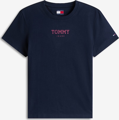 Tommy Jeans Paita 'ESSENTIAL' värissä laivastonsininen / kirkaanpunainen, Tuotenäkymä