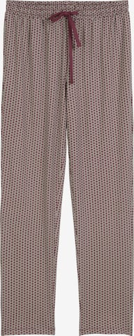 Pantalon de pyjama ' Mix N Match Cotton ' Marc O'Polo en rouge : devant