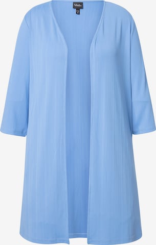 Ulla Popken Strickjacke in Blau: Vorderseite