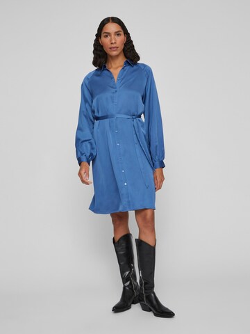 VILA Shirt dress in Blue