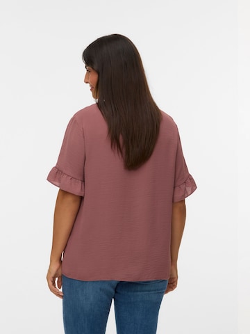 Vero Moda Curve Blouse 'CINGRID' in Pink