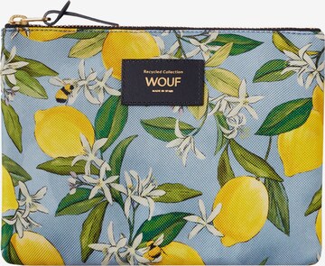 Wouf Cosmetic Bag in Blue: front