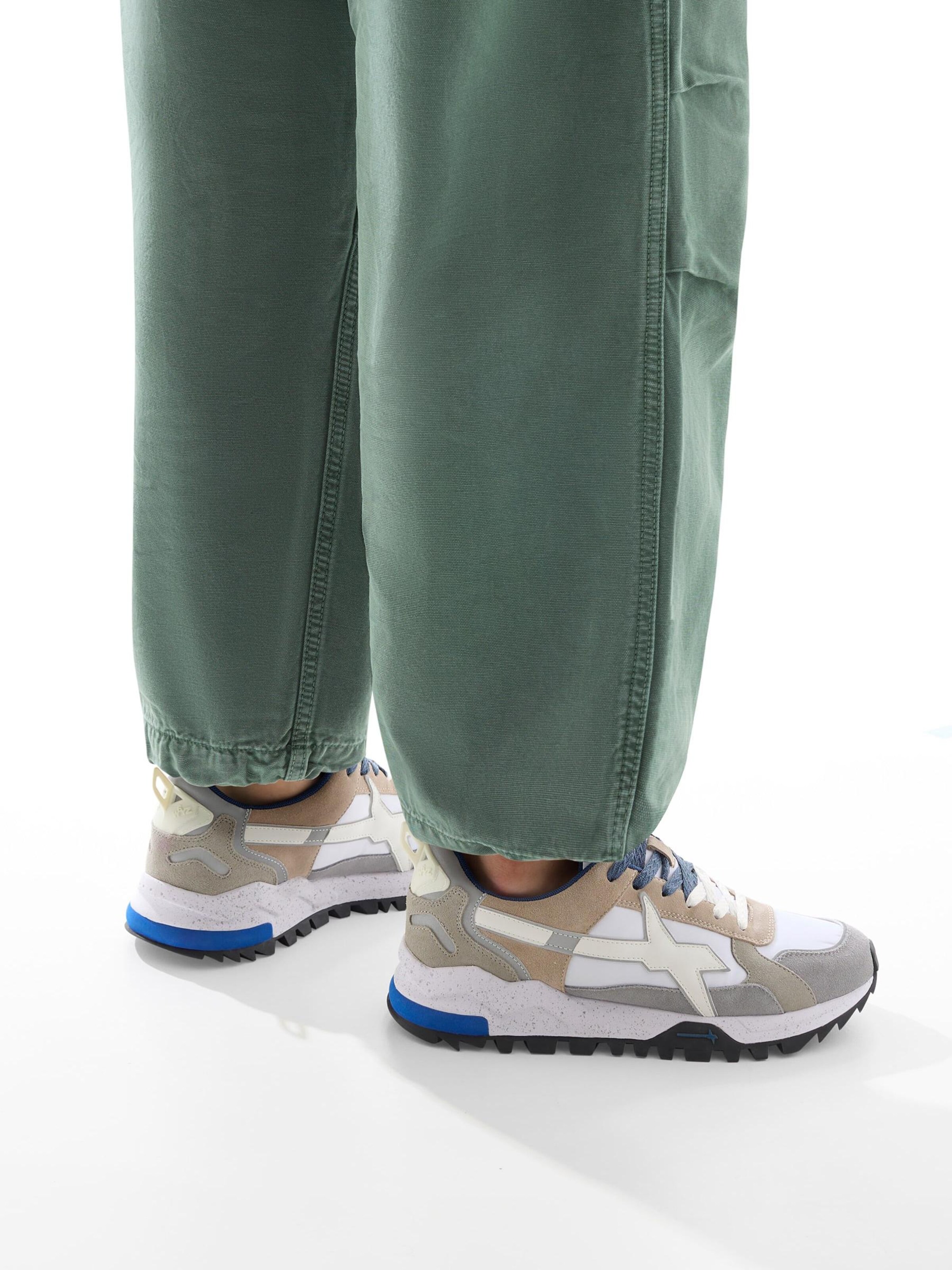 W6YZ Platform trainers 'BREEZE 3-M.' in Beige: front