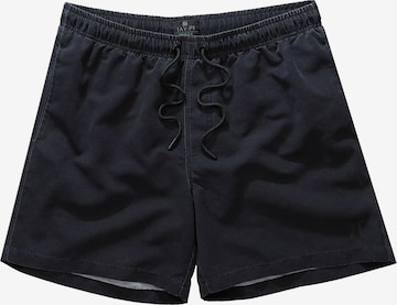 Shorts de bain JAY-PI en noir : devant