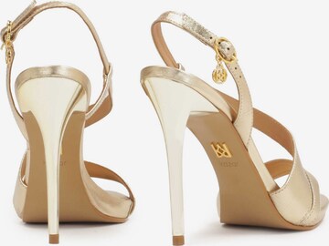 Kazar Sandals in Gold