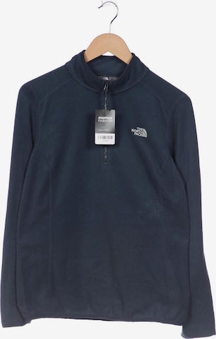 THE NORTH FACE Sweatshirt & Zip-Up Hoodie in L in Blue: front