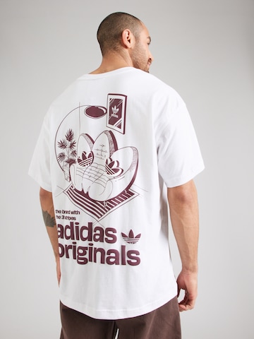 ADIDAS ORIGINALS T-Shirt in Weiß: Vorderseite