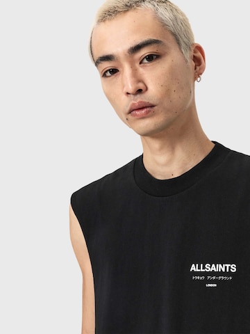 AllSaints Μπλουζάκι 'UNDERGROUND' σε μαύρο
