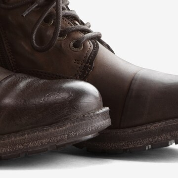 NoGRZ Lace-Up Shoes 'P. Post' in Brown