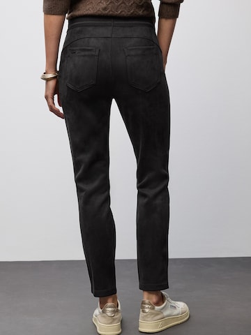 STREET ONE Tapered Pants 'Hope' in Black