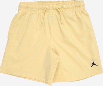 Pantalon Jordan en jaune : devant