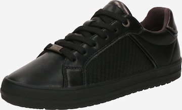 Baskets basses s.Oliver en noir : devant