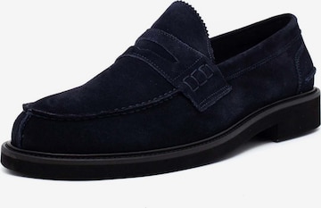 MELLUSO Mokassin 'Xi 8035 ' in Blau: Vorderseite