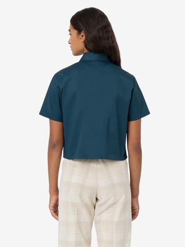 Camicia da donna 'WORK' di DICKIES in blu