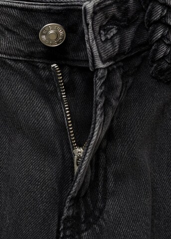 MANGO TEEN Regular Jeans in Schwarz