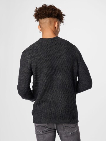 Coupe regular Pull-over 'Loccer' Only & Sons en noir