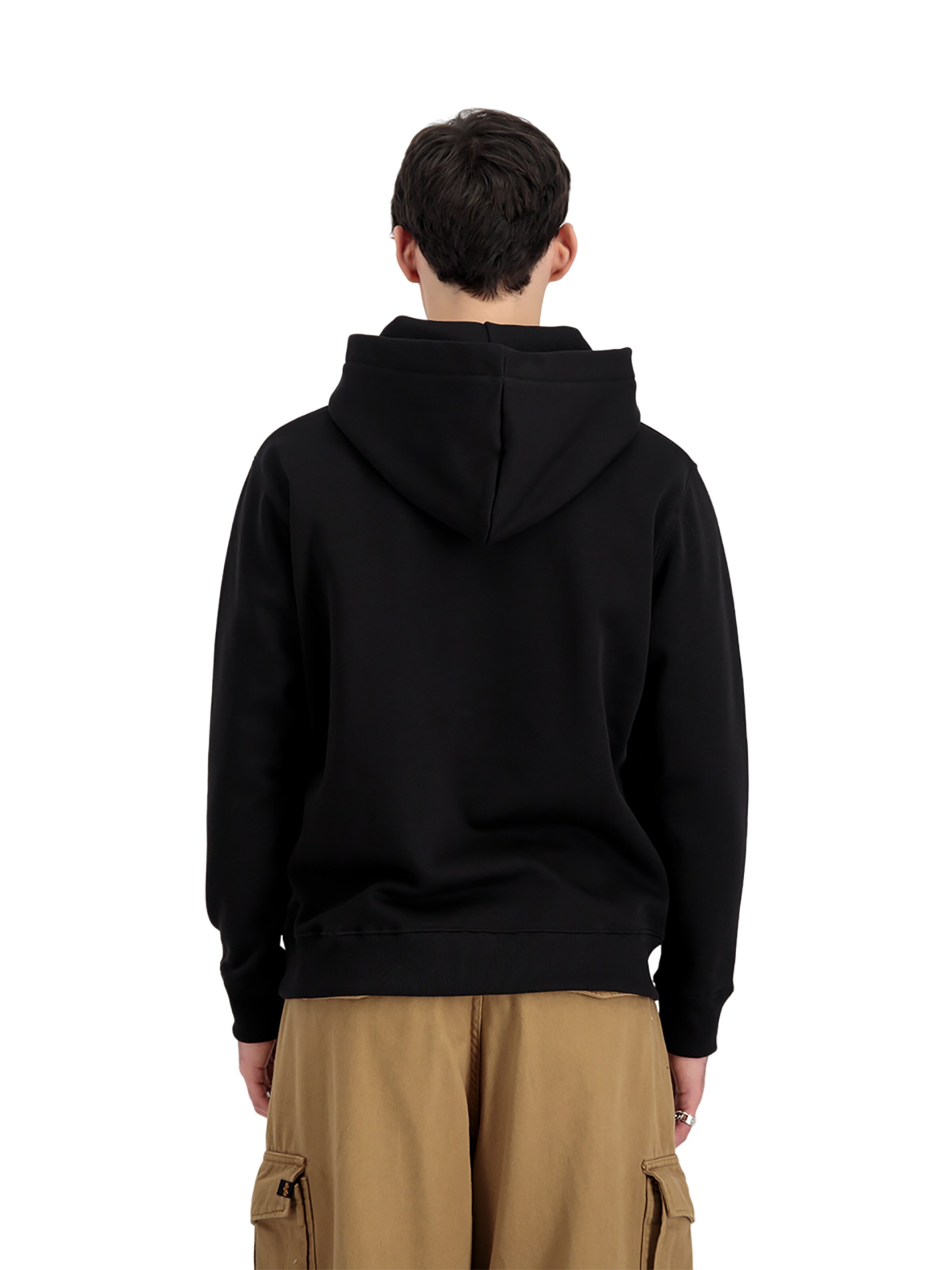 ALPHA INDUSTRIES Sweatshirt 'Basic' in Black